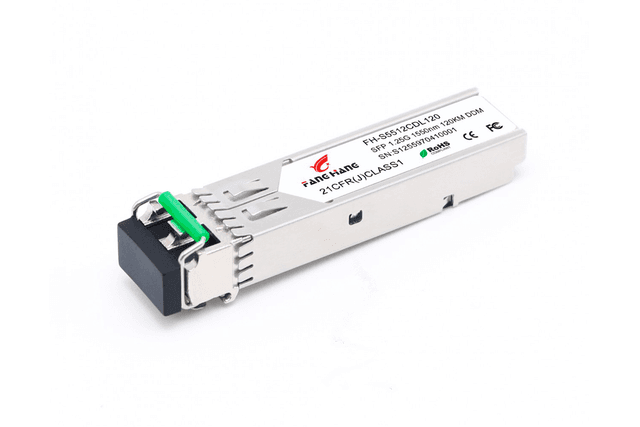 FH-S5512CDL120, 120 км SFP модуль 1.25G, 2 волокна, 1550 нм, DDM, LC