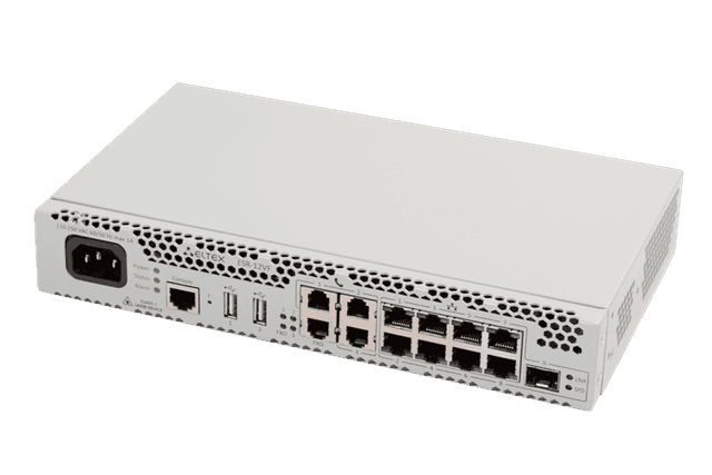 ESR-12VF | Маршрутизатор Eltex 8 портов 1G, 1х1G (SFP), 3хFXS, 1хFXO, Firewall Perfomance 0,62 Гбит/с