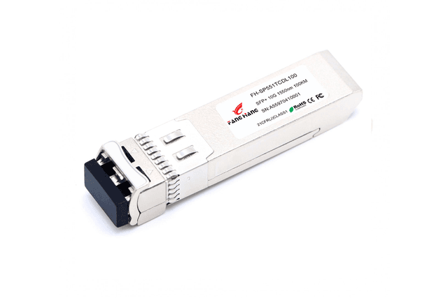 FH-SP551TCDL100, 100 км SFP+ 10G модуль, 2 волокна,1550 nm, LC, DDM
