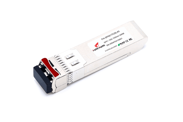 FH-SP551TCDL40, 40 км SFP+ 10G модуль, 2 волокна,1550 nm, LC, DDM