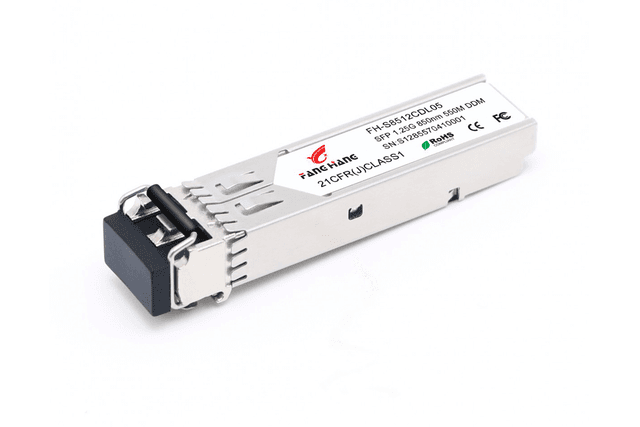 FH-S8512CDL05, 550 метров SFP модуль 1.25G, 2 волокна, 850 нм, DDM, LC