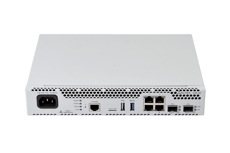 ESR-30 FSTEC | Межсетевой экран Eltex 4 порта 1G, 2х10G (SFP+), Firewall Perfomance 3,6 Гбит/с, ФСТЭК А4