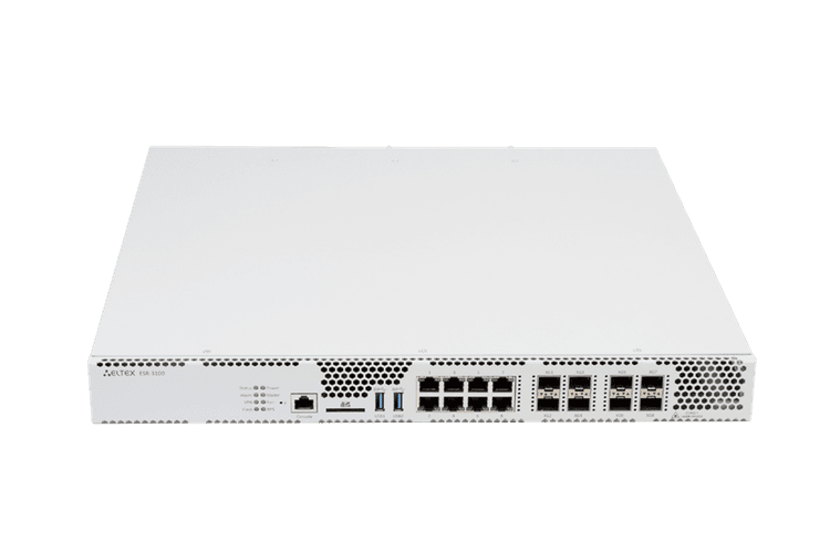 ESR-3100 | Маршрутизатор Eltex 8 портов 1G, 8х10G (SFP+), Firewall Perfomance 10,5 Гбит/с
