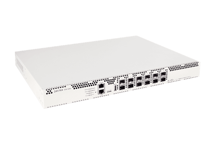 ESR-3200 | Маршрутизатор Eltex 12 портов 10G / 25G, Firewall Perfomance 19,7 Гбит/с