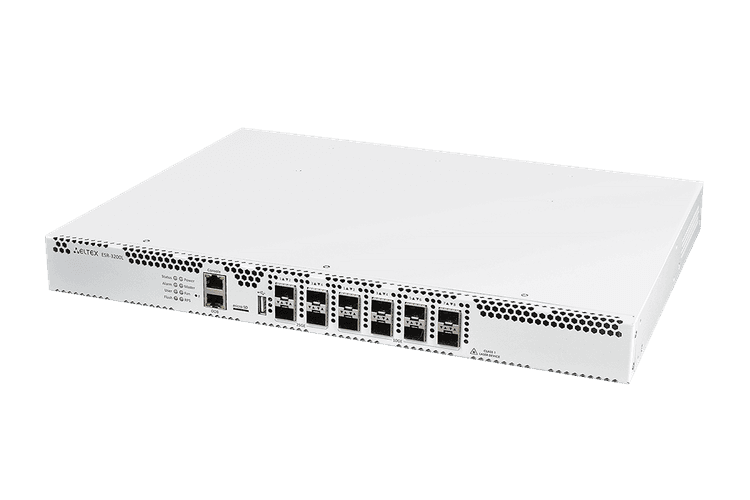 ESR-3200L FSTEC | Межсетевой экран Eltex 8×10G SFP+, 4×10G (SFP+) / 25G (SFP28), Firewall Perfomance 8,4 Гбит/с, ФСТЭК А4