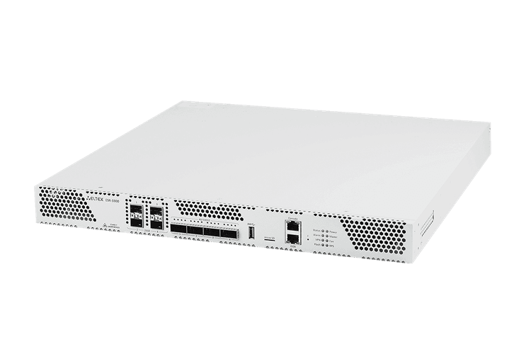 ESR-3300 FSTEC | Межсетевой экран Eltex 4×25G, 4×40G (QSFP+)/100G (QSFP28), Firewall Perfomance 30,2 Гбит/с, ФСТЭК А4