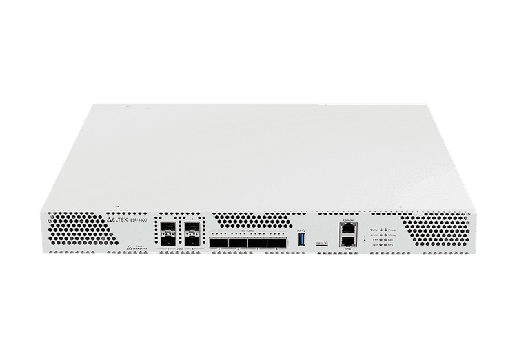 ESR-3300 FSTEC | Межсетевой экран Eltex 4×25G, 4×40G (QSFP+)/100G (QSFP28), Firewall Perfomance 30,2 Гбит/с, ФСТЭК А4