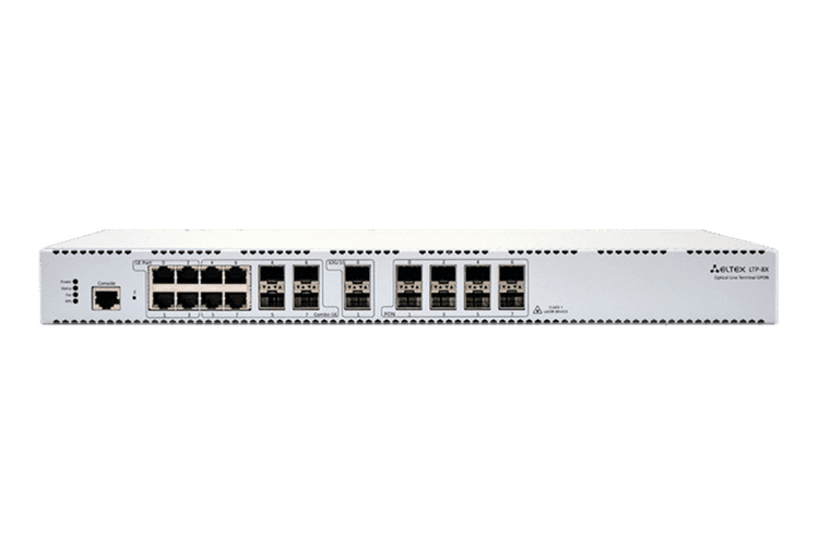 LTP-8X rev.C | GPON OLT терминал станционный Eltex