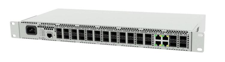 MES2124F | Коммутатор Eltex 24 порта 1G (SFP), 4 combo-порта 1G