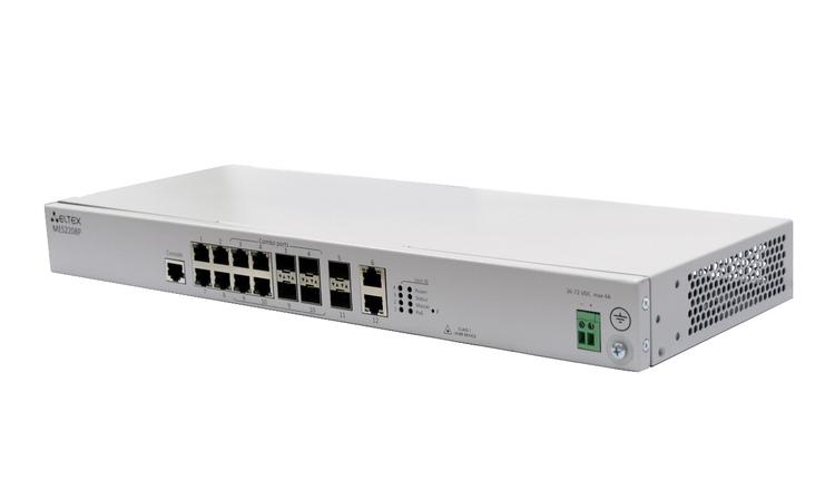 MES2208P | Коммутатор Eltex 2 порта 1G, 4 порта 1G PoE/PoE+, 4 combo-порта 1G, 2 порта 1G (SFP)