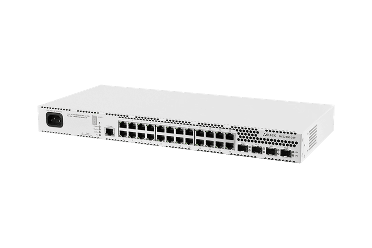 MES2300-24P | Коммутатор Eltex 24 порта 1G PoE/PoE+, 4 порта 10G (SFP+)