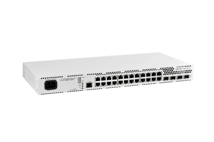 MES2300-24P | Коммутатор Eltex 24 порта 1G PoE/PoE+, 4 порта 10G (SFP+)