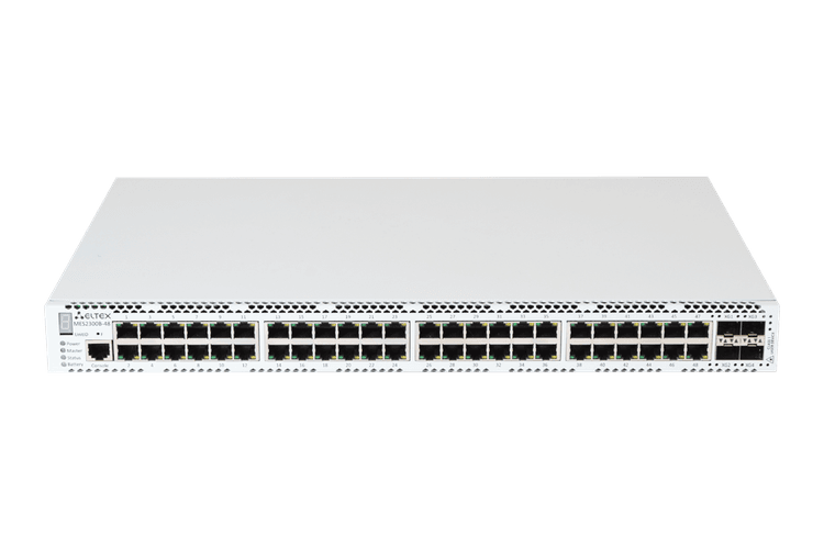 MES2300B-48 | Коммутатор Eltex 48 портов 1G, 4 порта 10G (SFP+), АКБ разъёмы