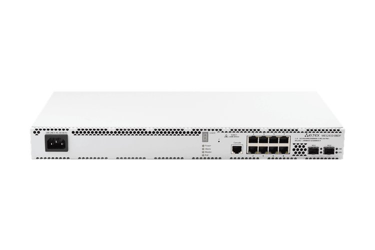 MES2410-08DP | Коммутатор Eltex 8 портов 2.5G PoE/PoE+, 2 порта 10G (SFP+)
