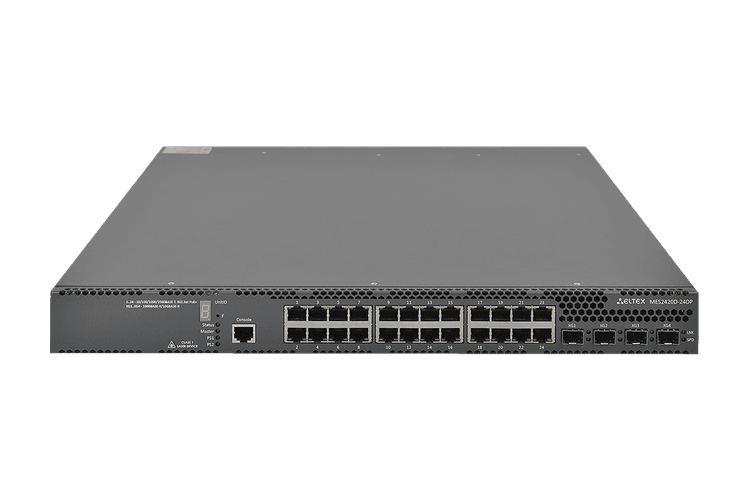 MES2420D-24DP | Коммутатор Eltex 24 порта 2.5G PoE/PoE+, 4 порта 10G (SFP+)
