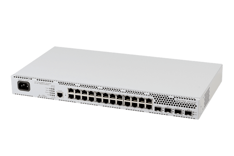 MES2424P | Коммутатор Eltex 24 порта 1G PoE/PoE+, 4 порта 10G (SFP+)