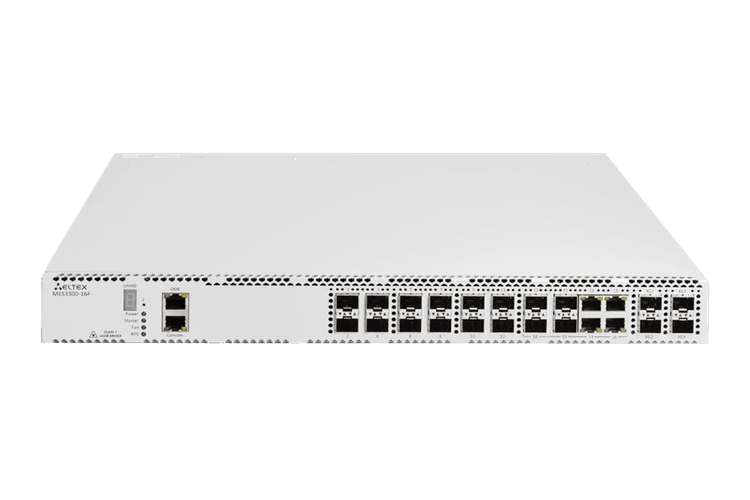 MES3300-16F | Коммутатор Eltex 12 портов 1G (SFP), 4 combo-порта 1G, 4 порта 10G (SFP+)