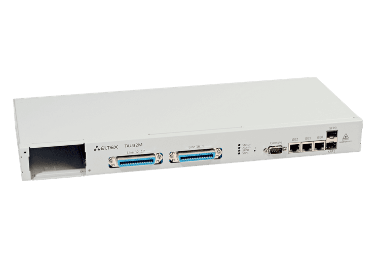 TAU-32M | Eltex VoIP шлюз от 8 до 32 FXS/FXO