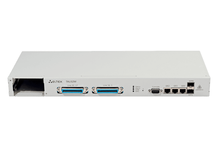 TAU-32M | Eltex VoIP шлюз от 8 до 32 FXS/FXO