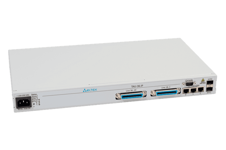 TAU-36 | Eltex VoIP шлюз 36 FXS