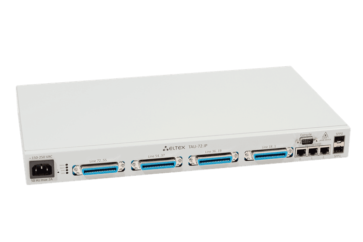 TAU-72 | Eltex VoIP шлюз 72 FXS