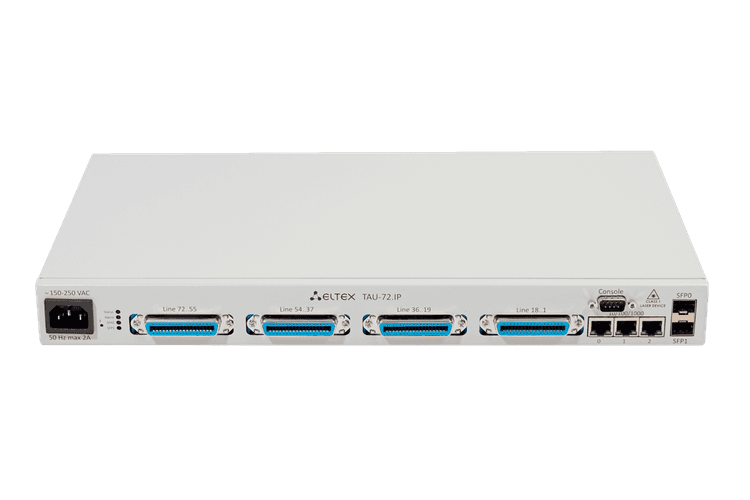 TAU-72 | Eltex VoIP шлюз 72 FXS