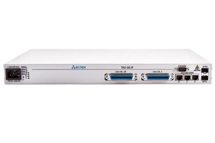 TAU-36 | Eltex VoIP шлюз 36 FXS