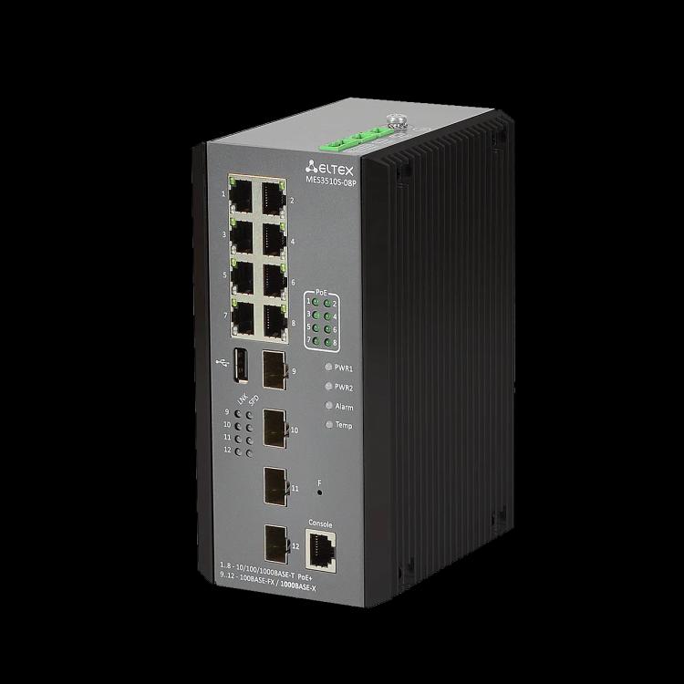 MES3510S-08P | Промышленный коммутатор