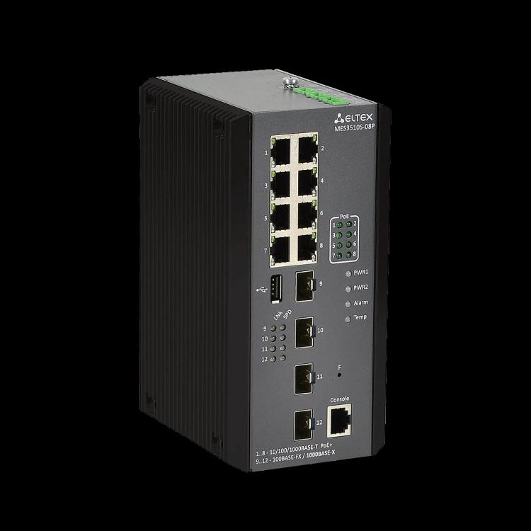 MES3510S-08P | Промышленный коммутатор