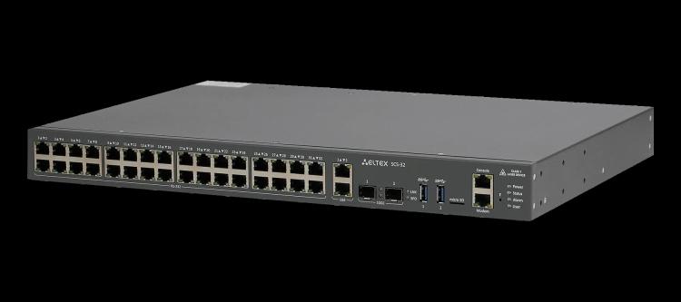 SCS-32 | Консольный сервер Eltex 32 порта RS-232 (RJ-45), 2 порта 1G, 2 порта 10G (SFP+)