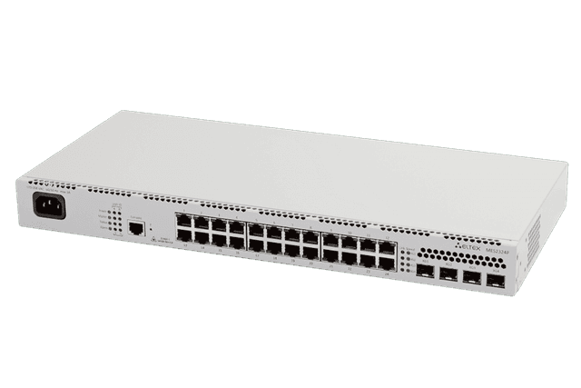 MES2324P | Коммутатор Eltex 24 порта 1G PoE/PoE+, 4 порта 10G (SFP+)