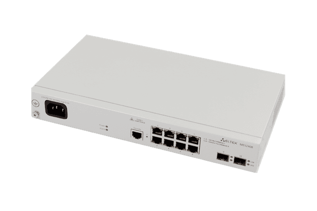 MES2408 | Коммутатор Eltex 8 портов 1G, 2 порта 1G (SFP)