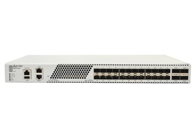 MES5324 | Коммутатор Eltex 24 порта 10G (SFP+), 4 порта 40G (QSFP+)
