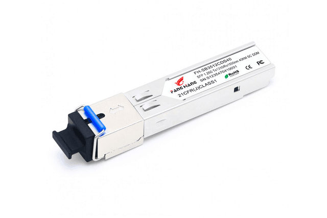 FH-SB3512CDS40, 40 км SFP модуль WDM, 1.25 G, TX 1310 нм, RX 1550 нм, SC, DDM