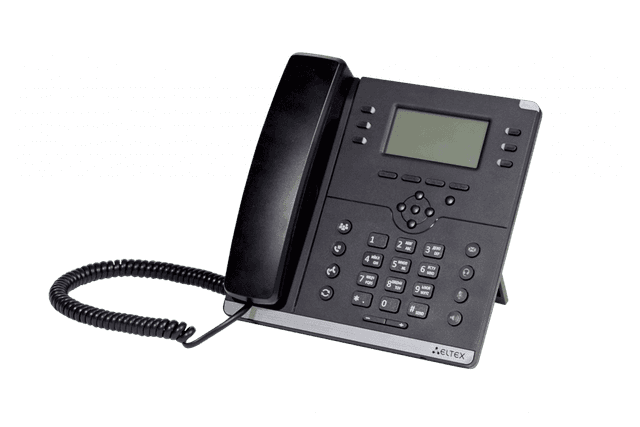 VP-17P | IP телефон Eltex 2 аккаунта, 2 порта 1G, PoE
