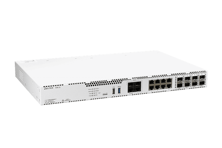 ESR-31 FSTEC | Межсетевой экран Eltex 8×1G, 6×1G SFP, 2x10G SFP+, Firewall Perfomance 3,6 Гбит/с, ФСТЭК А4