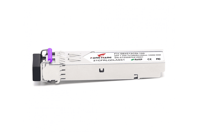 FH-SB5412CDL160, 160 км SFP модуль WDM, 1.25 G, TX 1550 нм, RX 1490 нм, LC, DDM