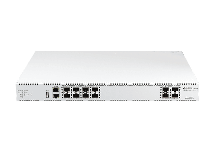 LTP-8N | GPON OLT терминал станционный Eltex