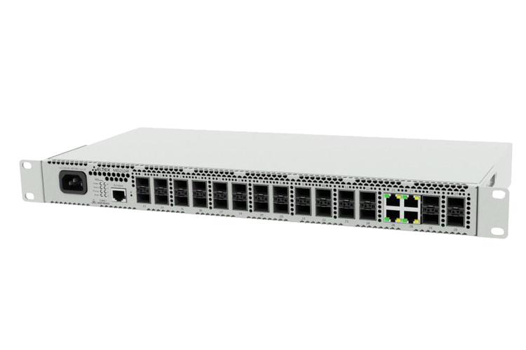 MES2124F | Коммутатор Eltex 24 порта 1G (SFP), 4 combo-порта 1G