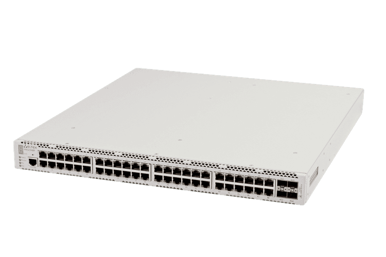 MES2348P | Коммутатор Eltex 48 портов 1G PoE/PoE+, 4 порта 10G (SFP+)