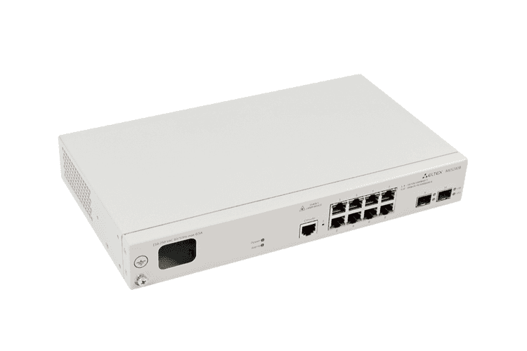 MES2408B | Коммутатор Eltex 8 портов 1G, 2 порта 1G (SFP), АКБ разъёмы