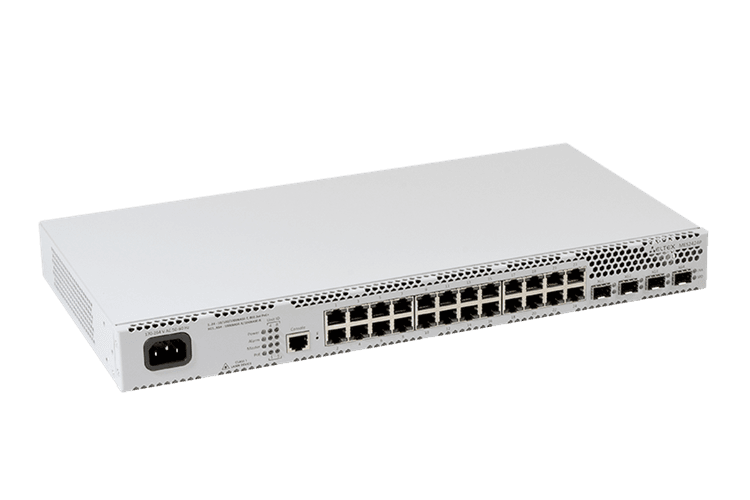MES2424P | Коммутатор Eltex 24 порта 1G PoE/PoE+, 4 порта 10G (SFP+)