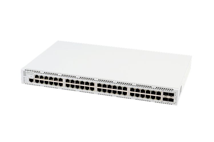 MES2448B | Коммутатор Eltex 48 портов 1G, 4 порта 10G (SFP+), АКБ разъёмы