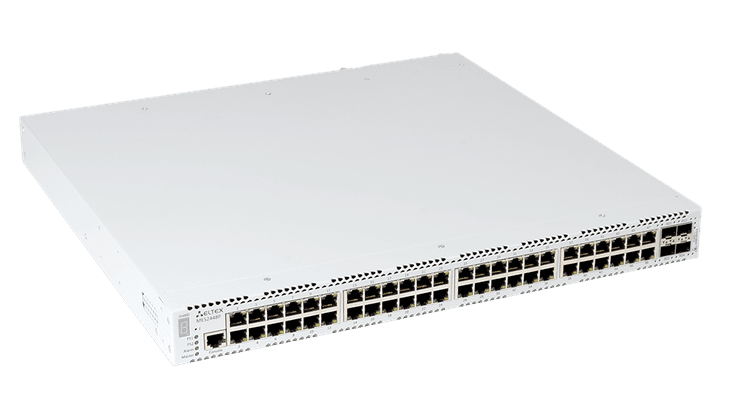 MES2448P | Коммутатор Eltex 48 портов 1G PoE/PoE+, 4 порта 10G (SFP+)