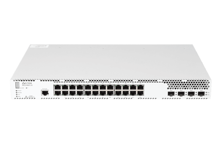 MES3400-24 | Коммутатор Eltex 24 порта 1G, 4 порта 10G (SFP+)
