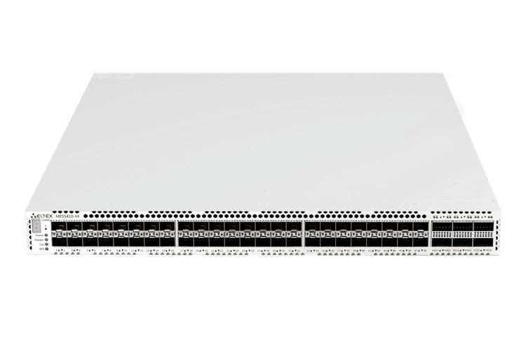 MES5410-48 | Leaf Коммутатор Eltex 48 портов 10G (SFP+) / 25G (SFP28), 6 портов 40G (QSFP+) / 100G (QSFP28)