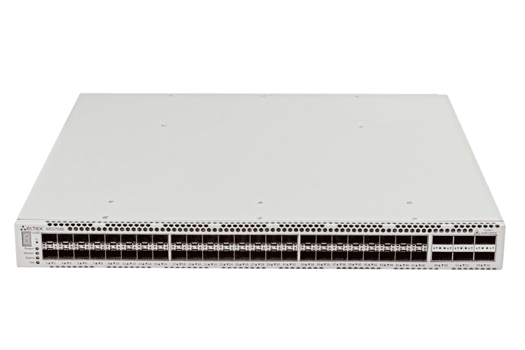 MES7048 | Коммутатор Eltex 48 портов 10G (SFP+), 6 портов 100G (QSFP28)