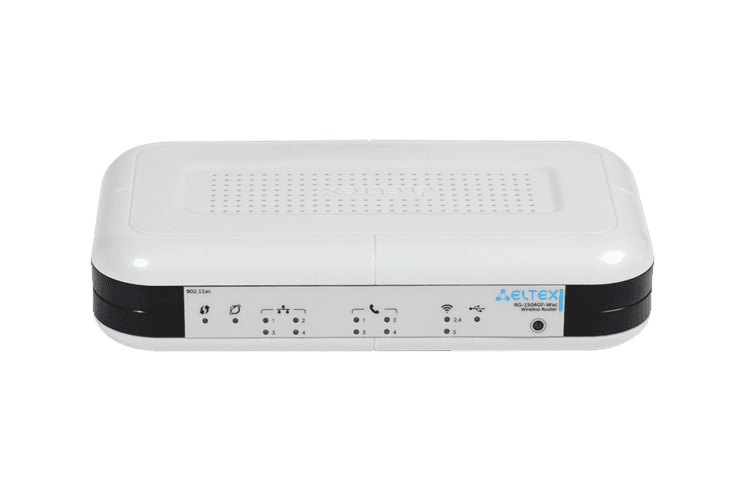 RG-1504GF-Wac | Eltex VoIP шлюз 4 FXS, SFP WAN, Wi-Fi Dual Band