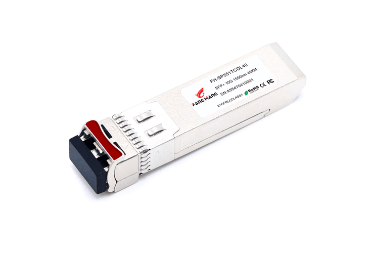FH-SP551TCDL40, 40 км SFP+ 10G модуль, 2 волокна,1550 nm, LC, DDM