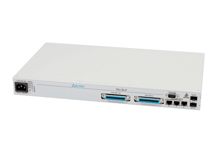 TAU-36 | Eltex VoIP шлюз 36 FXS
